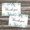Great Papers! Elegant Eucalyptus Thank You Note Card and White Envelope, 4.875" x 3.375", 24 count